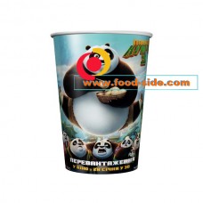 Cтаканы для попкорна V46, мультфильм "Кунг-фу Панда 3"